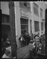 Japanese immigrants register as Los Angeles residents, Los Angeles, 1940