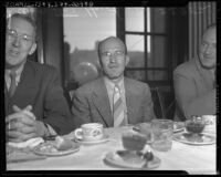 Augustus F. Hawkins and John Anson Ford, Los Angeles, 1945