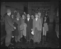 Japanese, German, and Italian detainees, California, 1941