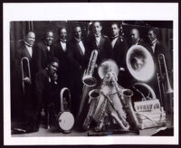 Benjamin F. "Reb" Spikes with his Majors & Minors Orchestra, 1925