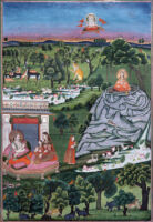 Parvati's meditation (tapas)