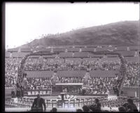 UCLA graduation ceremony at the Hollywood Bowl, Los Angeles, 1931