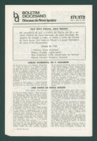 Boletim Diocesano, Edição 171/172, Abril/Maio 1983