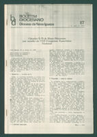 Boletim Diocesano, Edição 17, Maio 1970