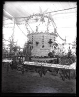 City of Orange's exhibit at the Orange County Fair, Orange County, 1928