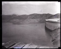 Mulholland Dam and Hollywood Reservoir, Hollywood (Los Angeles), 1925