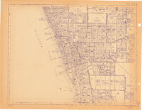 Los Angeles County, 1960 census tract maps. 51-153