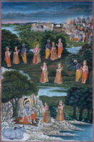 Sati going to Rama as Sita
