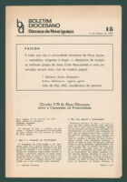 Boletim Diocesano, Edição 15, Março 1970