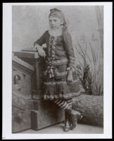 Lillie Dejarnette (or De Jarnette) at age 10, circa 1881