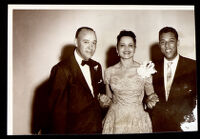Reverend J. Raymond Henderson, Velva Henderson, and their son, Los Angeles, circa 1950