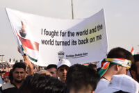 "I fought for the world and the world turned its back on me," Kurdistan Students Union