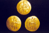 Gold Kushan Coins