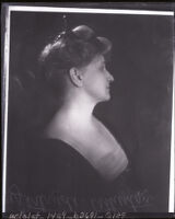 Author Gertrude Atherton, San Francisco, 1921