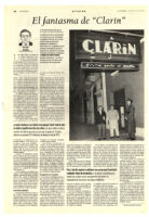 Caso "Clarín" hace noticia