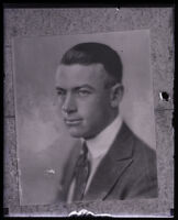 Portrait photograph of baseball player Arnold Statz, United States, 1920-1935