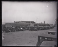 Parking lot at the California Country Club, Culver City, 1921