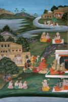 Homage to characters from Ramayana