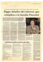 Riggs: Detalles del informe que complica a la familia Pinochet
