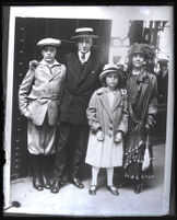 Vice president Charles G. Dawes and family, Los Angeles,  circa 1924