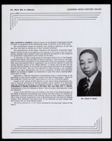 Reverend Clayton D. Russell's page in the California Negro Directory, 1943