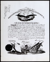 Document appointing Colonel Allen Allensworth as a Chaplain of the Twenty-Fourth Regiment of Infantry, 1882