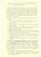 Memorándum sobre la Comisión Investigadora de los Crímenes de la Junta Militar en Chile