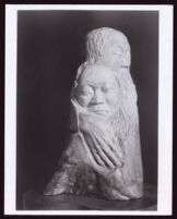 Two clay busts by Beulah Woodard, 1935-1955
