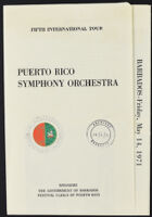 Puerto Rico Symphony Orchestra : Fifth International Tour