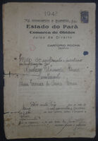 Auto de arrolamento e inventário dos bens deixados por Gustavo Vitoriano de Moura