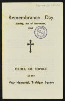 Remembrance Day 1964