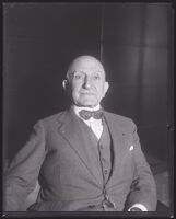 "Commodore" Louis D. Beaumont, vice-president of the May Department Stores Company, Los Angeles, 1923