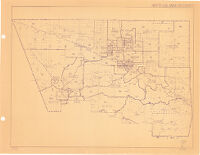 Los Angeles County, 1960 census tract maps. Index