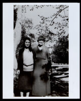 Jannie Bruington and Esther Beck, circa 1920