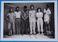 The team that produced 'Shades of Change' at the National Museum and Art Gallery, Gaborone, Botswana, 1982