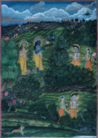 Shiva paying homage to Rama
