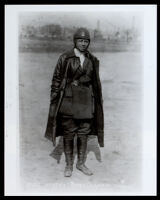 Bessie Coleman, African American airplane pilot, Los Angeles, circa 1922