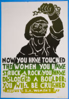 Now you have touched the women you have struck a rock, South Africa Women's Day, 1981