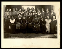 Chapter of the Alpha Kappa Alpha Sorority, Los Angeles, 1930s (?)