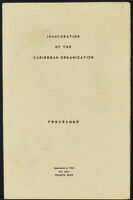 Inauguration of the Caribbean Organisation