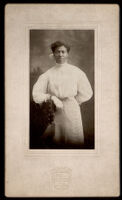 Portrait of a young woman, a friend of the Matthews family, 1890-1910