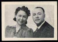 Reverend J. Raymond Henderson and Velva Henderson, Los Angeles, circa 1940