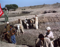 Afghans Excavating