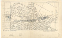 Street and section map of the Los Angeles oil fields, California / A. Hoen & Co., Baltimore. 1906.