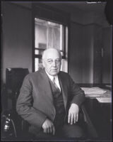 Commissioner of Corporations Fred G. Athearn, Los Angeles, 1929