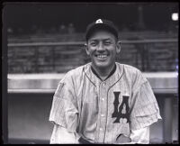 Arnold Statz, Los Angeles Angels baseball player, Los Angeles, circa 1934