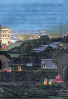 Rama and Lakshmana returning to Vishvamitra