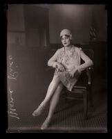 Mexican film actress Mona Rico, Los Angeles, 1928
