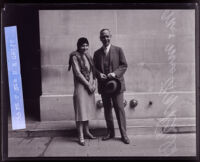 U.S. Ambassador to Italy Richard W. Child and his wife Maude Child, Los Angeles, 1922