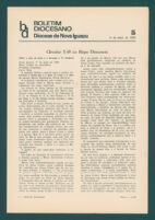Boletim Diocesano, Edição 5, Maio 1969